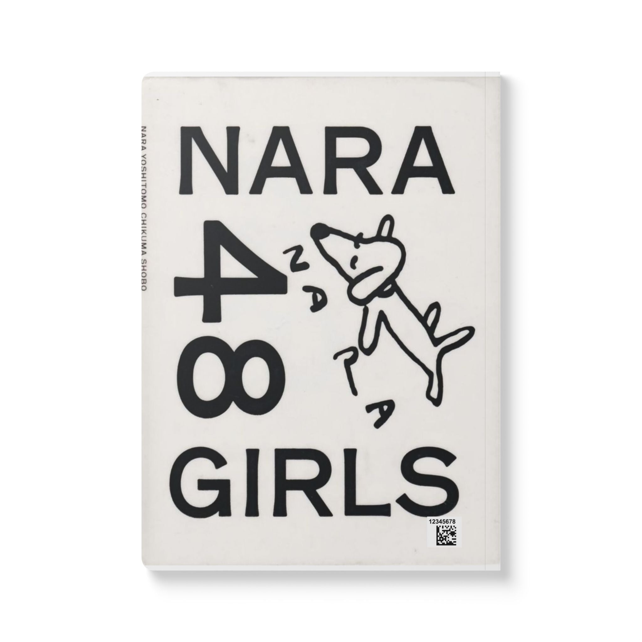 Miyake-Inspired Softcover Journal — Fashion Photo Cover with 'NARA 48 GIRLS' Typography