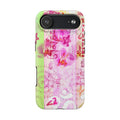 Floral Pink Orchid Tough Phone Case — Protective Art Phone Cover