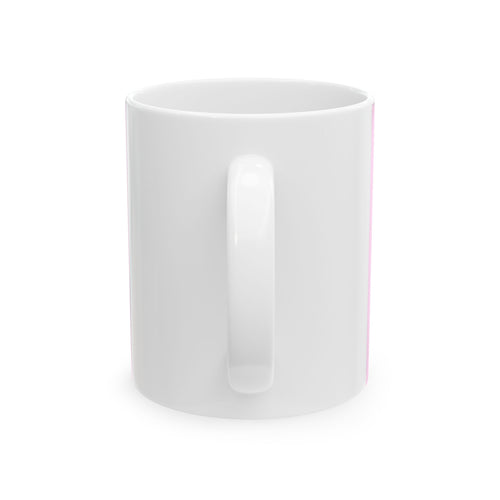 Diva Pink Ceramic Mug — Script Logo Coffee Cup (11oz & 15oz)
