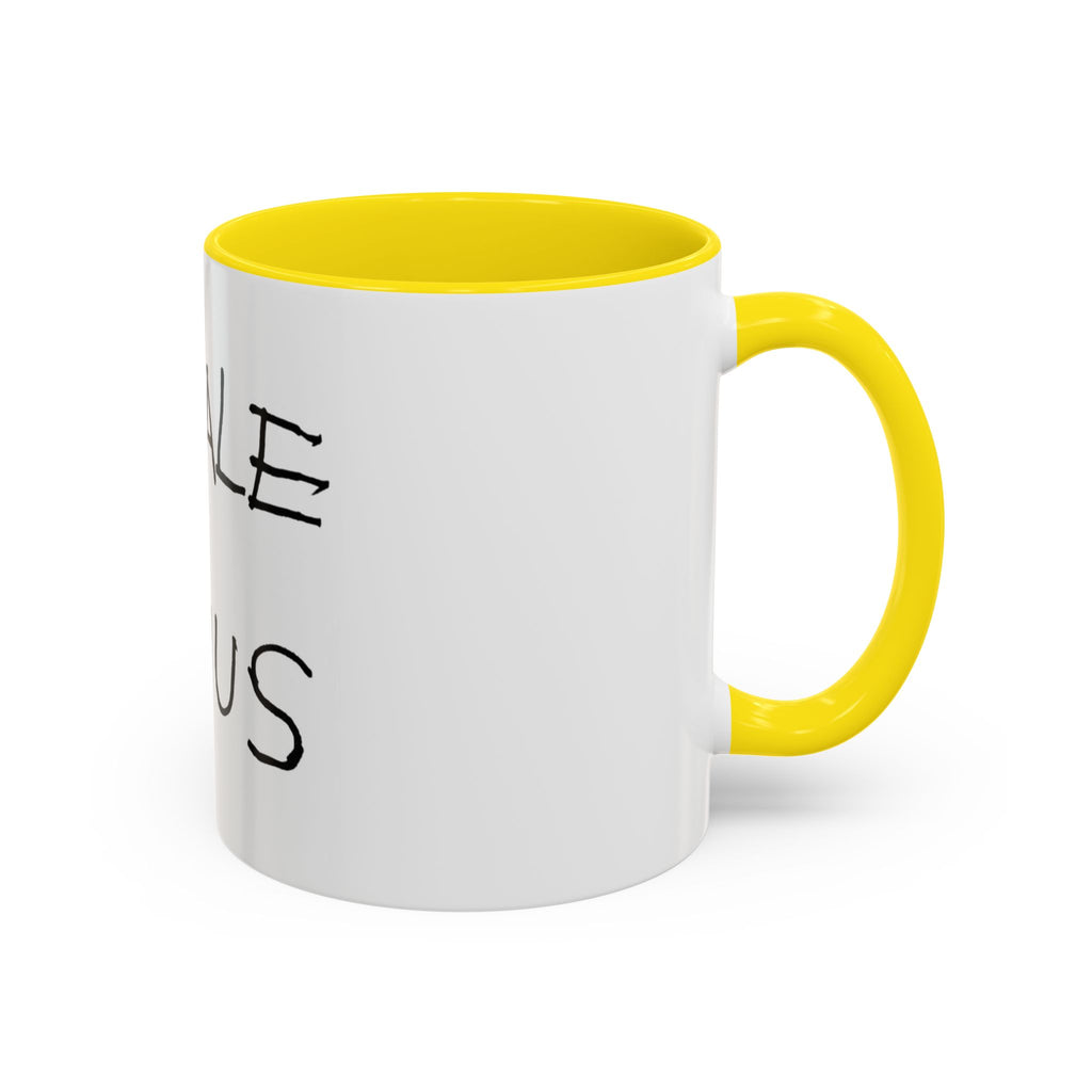 Female Genius Accent Coffee Mug