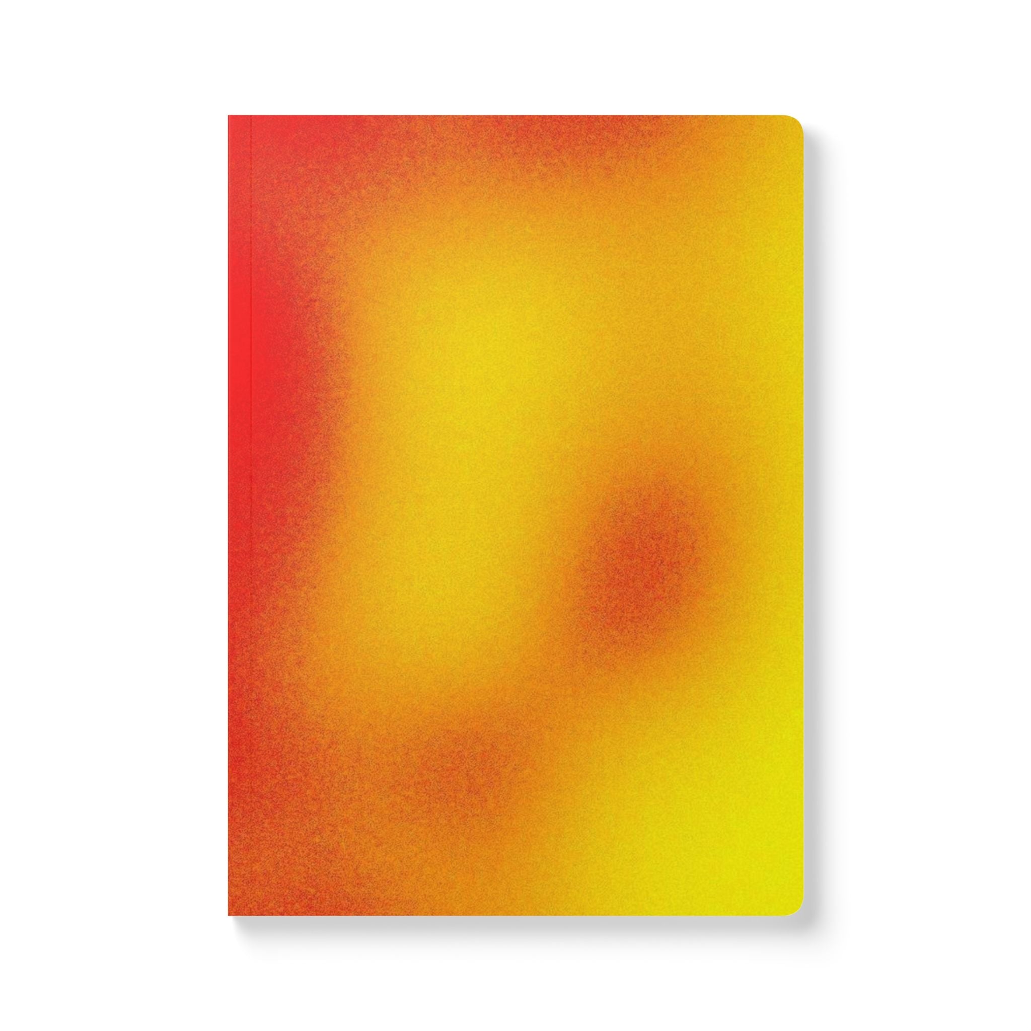 Gradient Playlist Journal — 'Music 4 The Romantic Type' Softcover Notebook