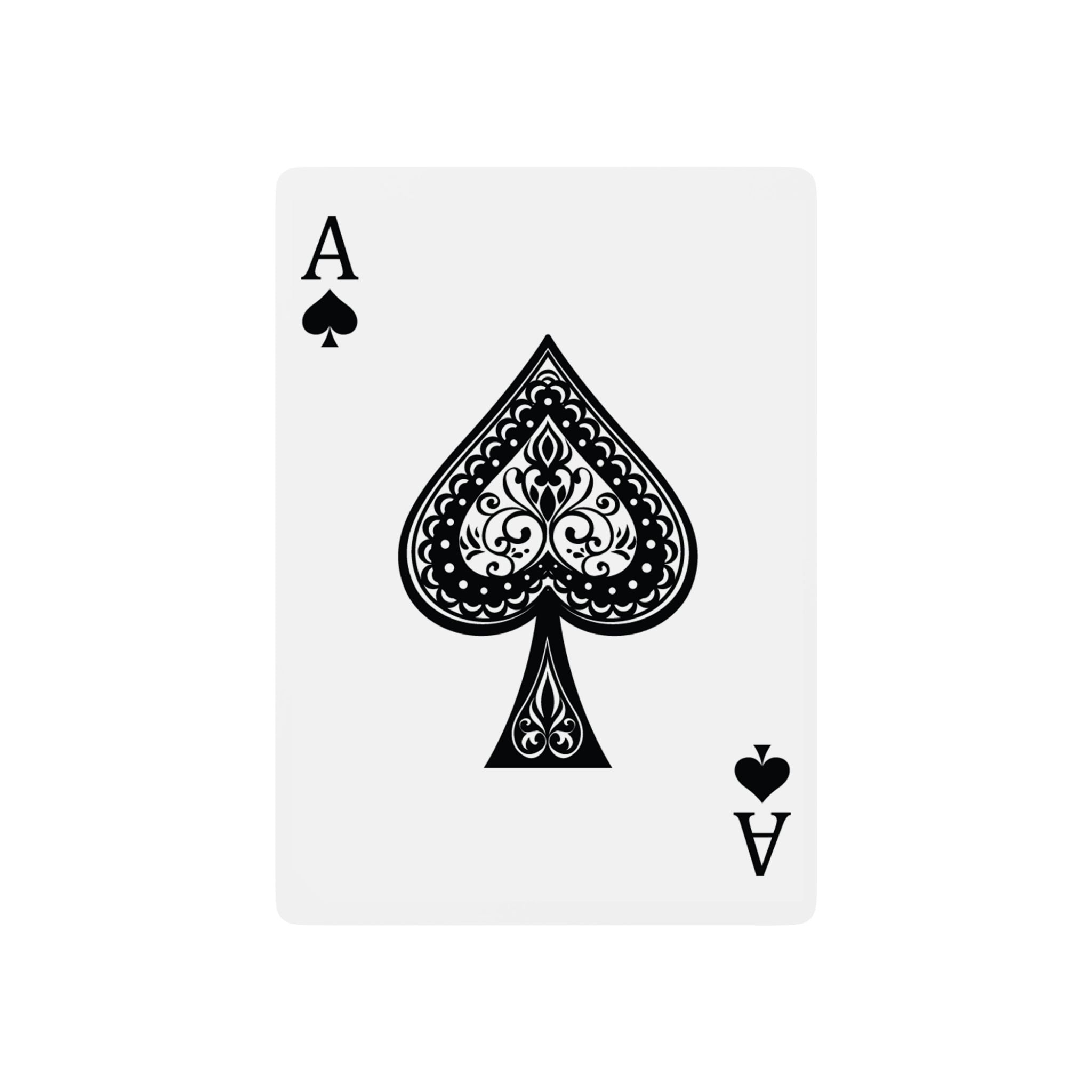 Poker Playing Cards – Custom Photo Ace Design